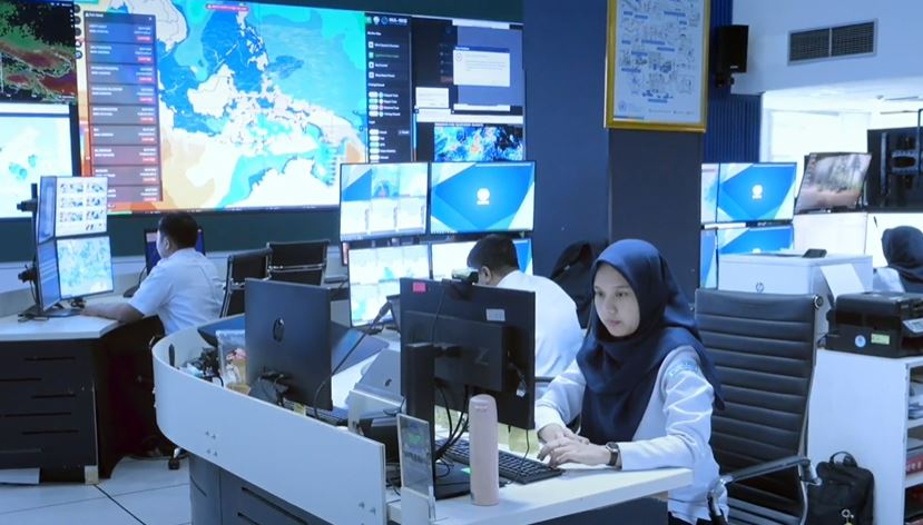 operation center in Indonesia